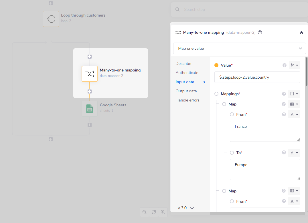 many-to-one-region-mapping-workflow