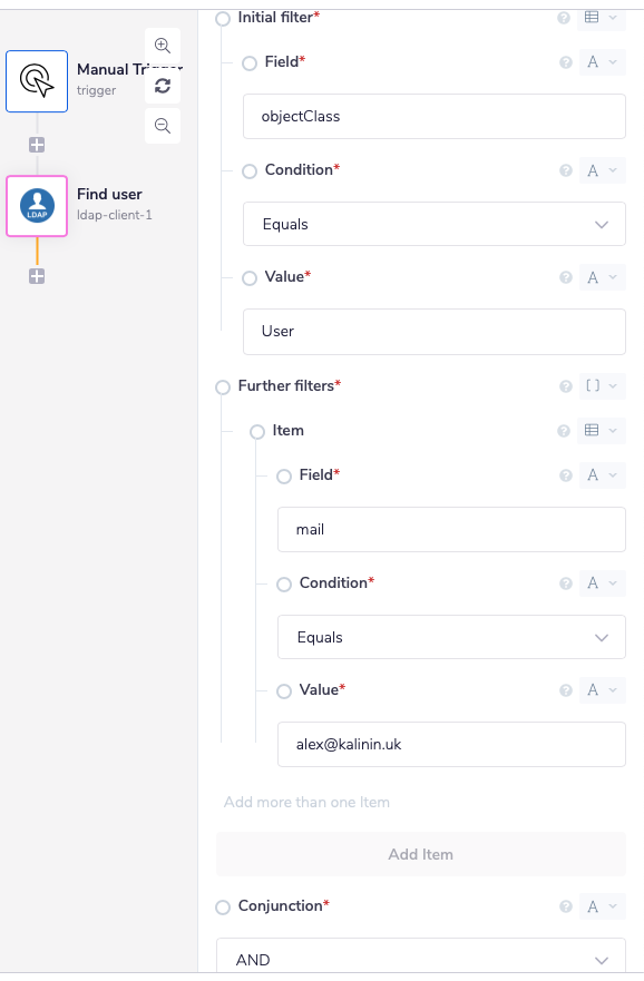 Search - Find user by email