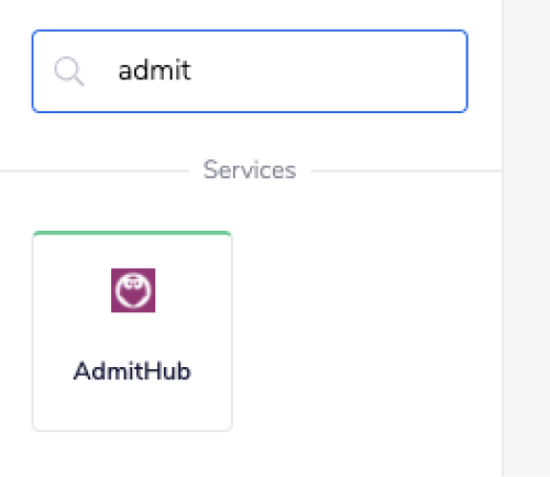 admitHub-search