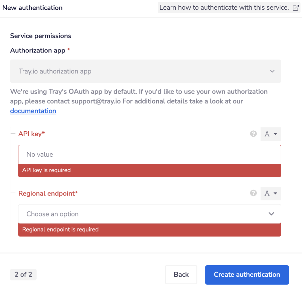 Amplitude New authentication POP-UP MODAL