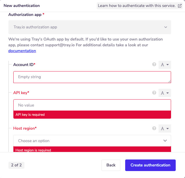 Aventri authentication