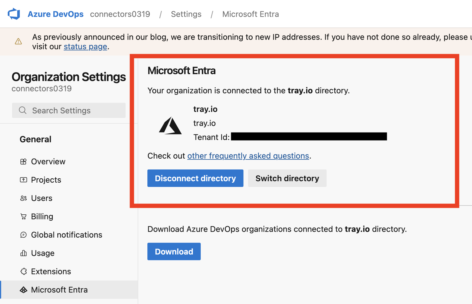 azure-devops-directory-connect
