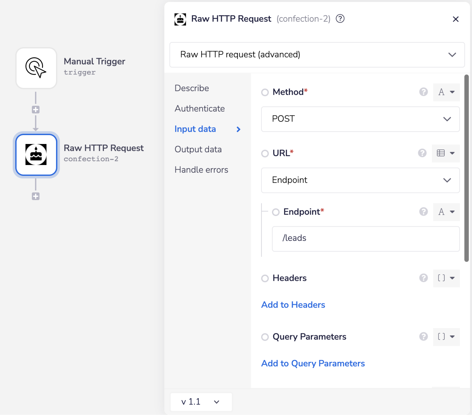 confection-raw-http-step-1