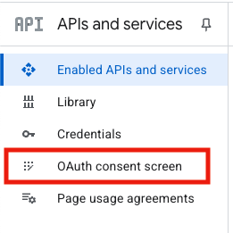 google ads consent screen button