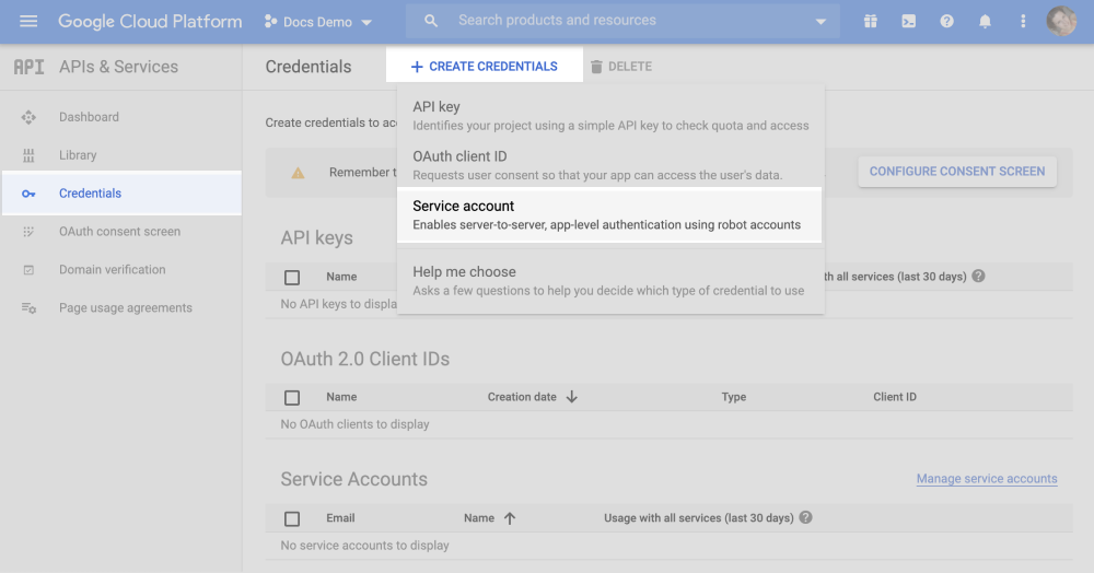 bigquery-service-account