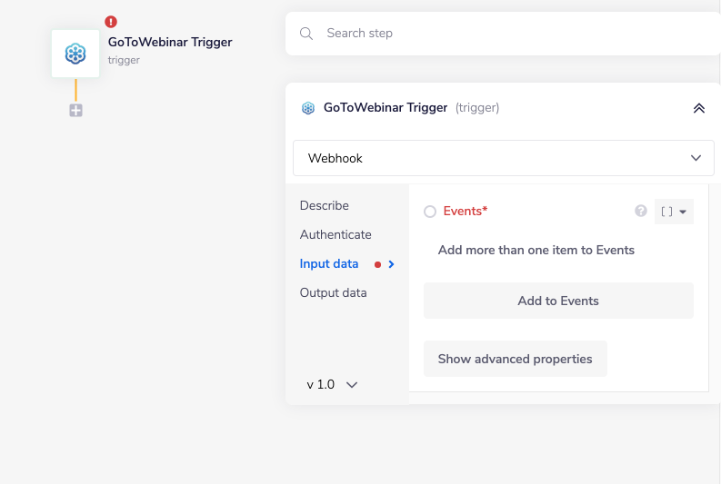 gotowebinar-trigger-operation-options