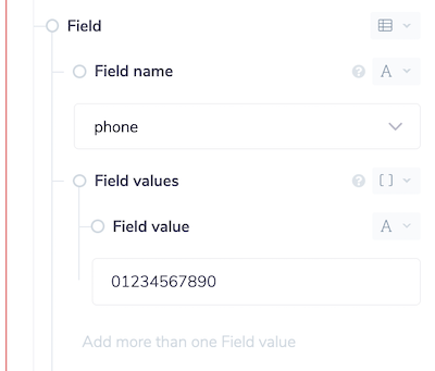 Advanced query phone