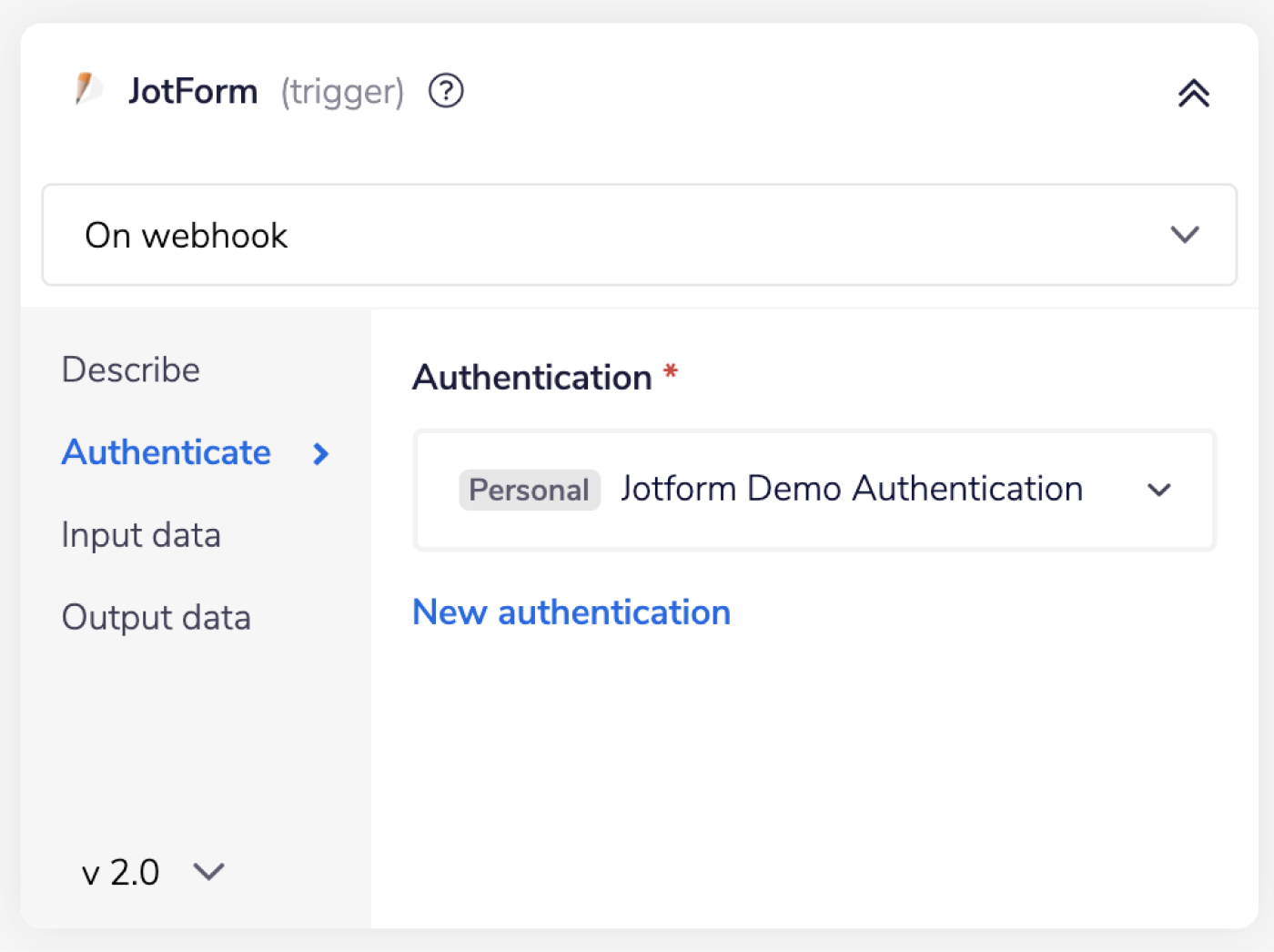 jotform-trigger-step-2