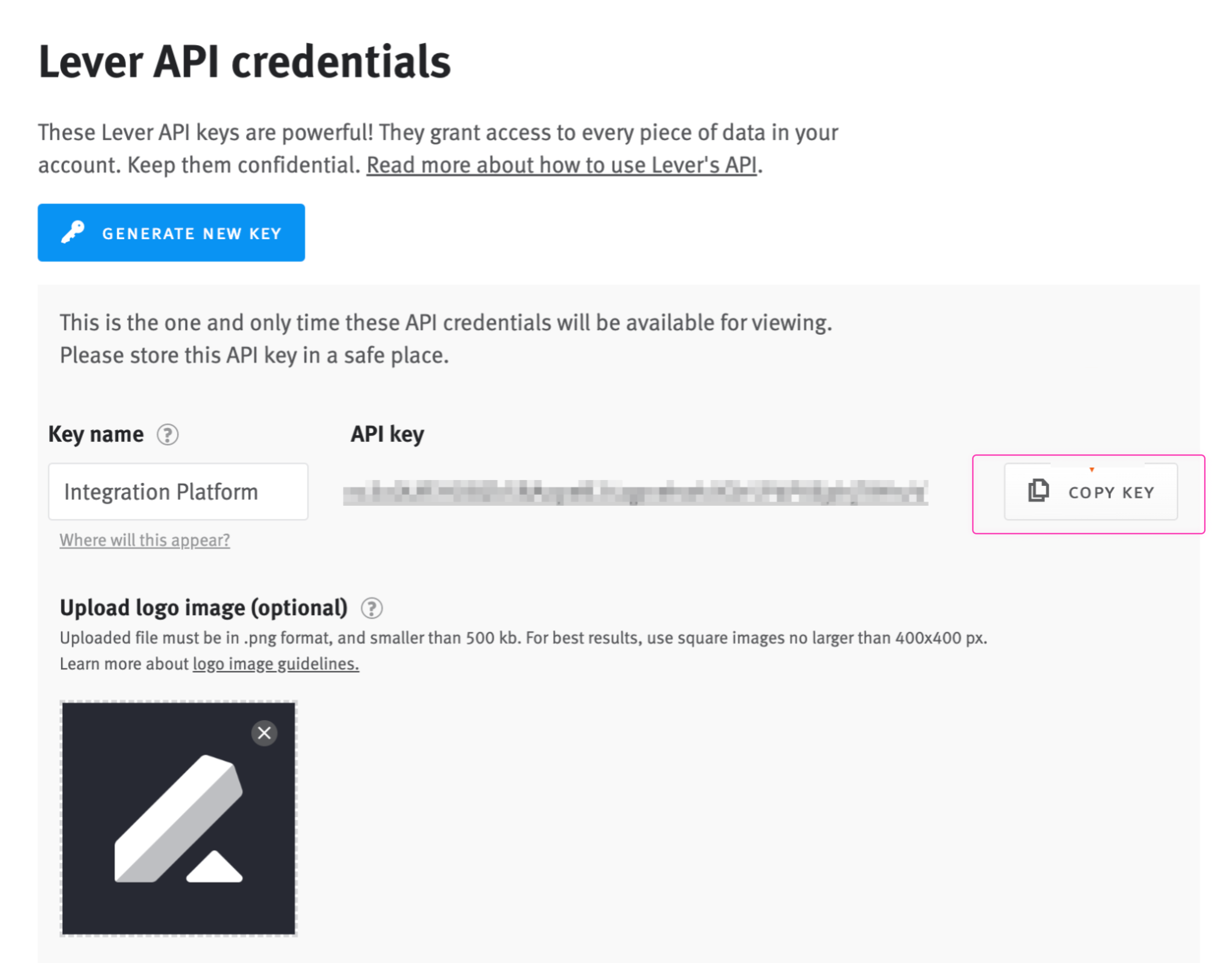 lever-api-credentials