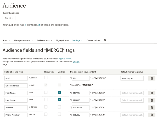 mailchimp-audience-dashboard