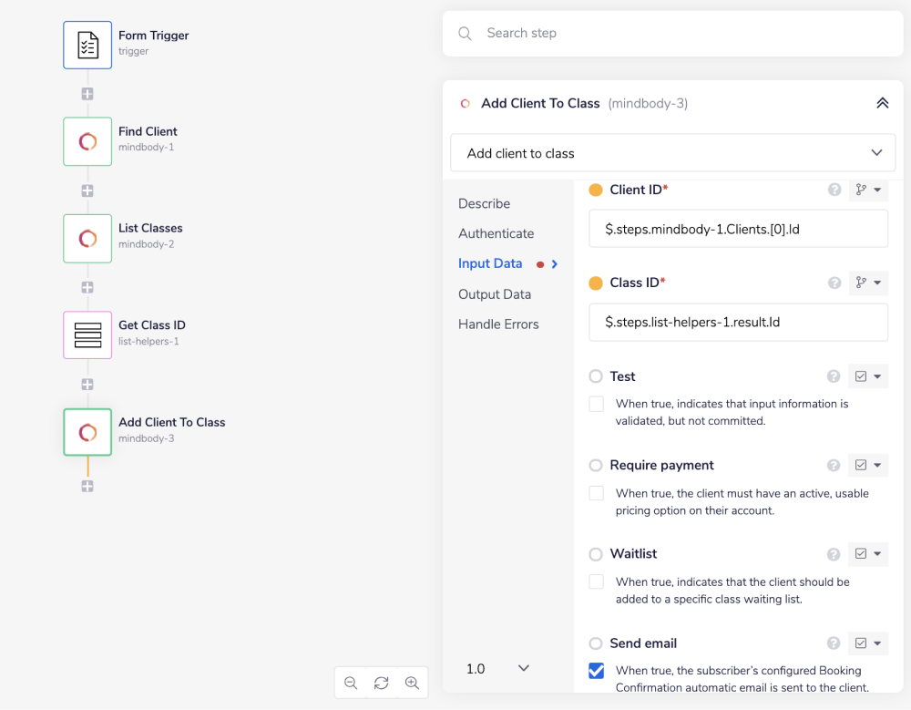 mindbody-enroll-client