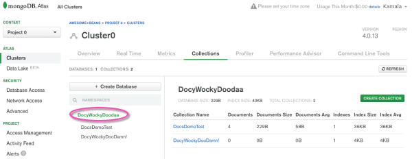 mongodb-database-name