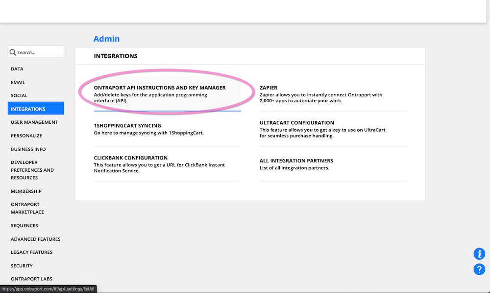 ontraport-integrations