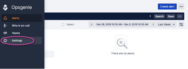 opsgenie-settings