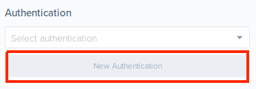 New Authentication