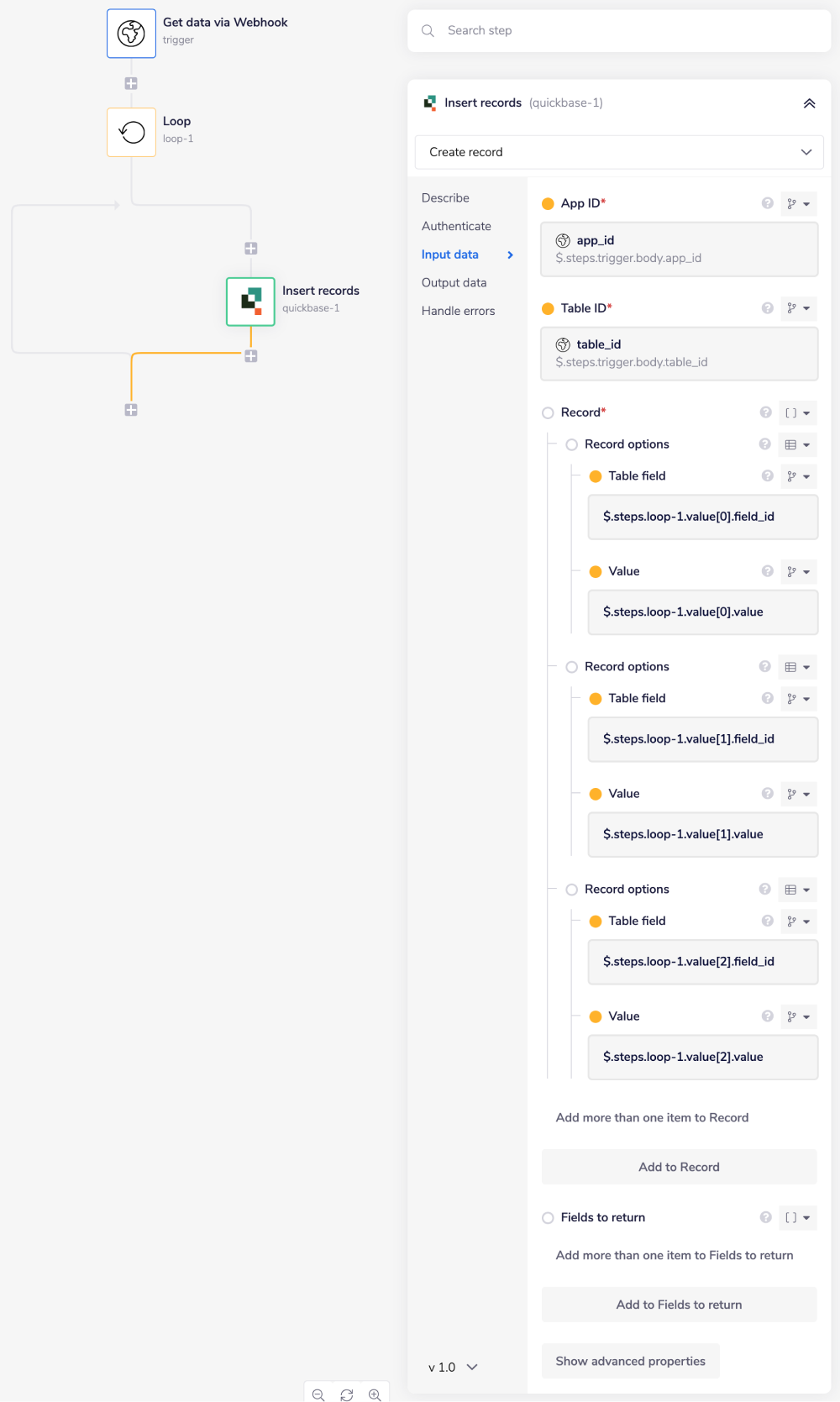 quickbase-insert-records