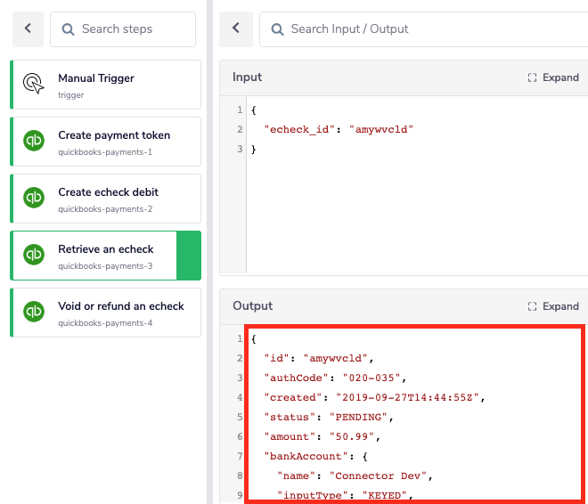 quickbooks-payments-retrieve-echeck-output