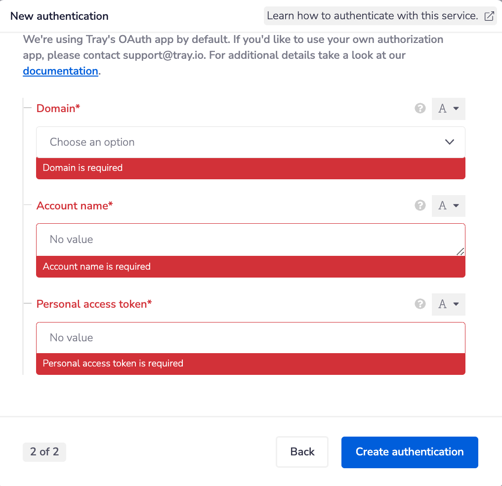 Revo 4me token auth input
