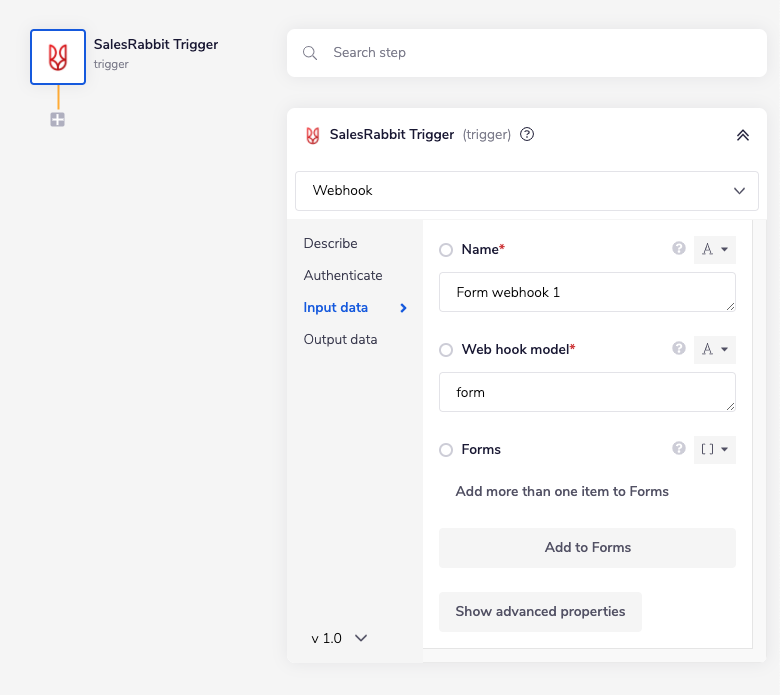 salesrabbit-trigger-operation-options