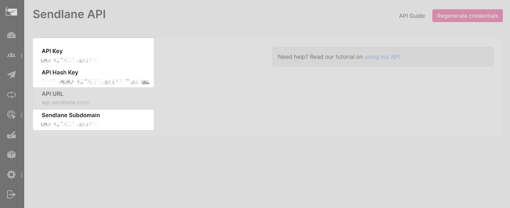sendlane-auth-step-2