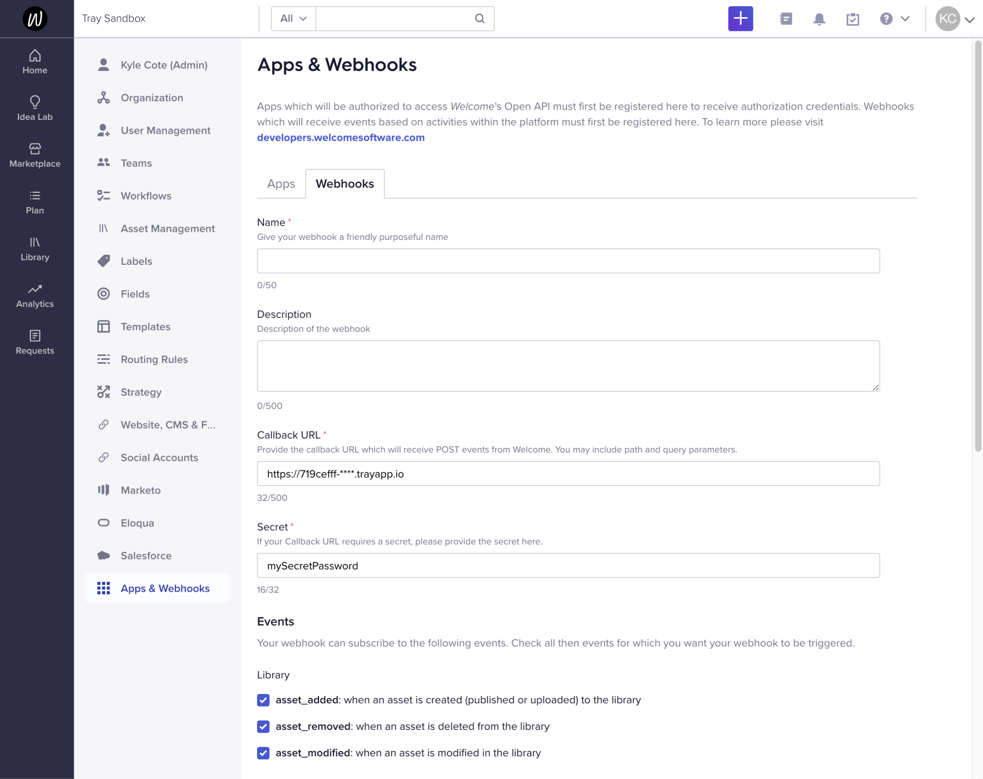 welcome-register-webhook
