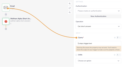 Get Query from email message