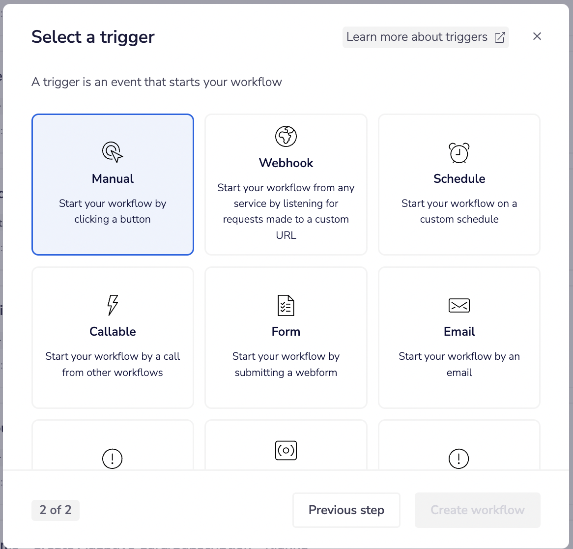 Spotdraft manual trigger