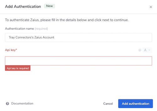 zaius-add-auth
