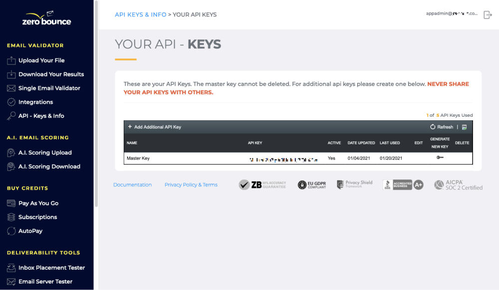 zerobounce-auth-step-3