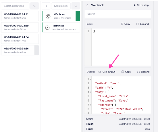 webhook-set-output-schema