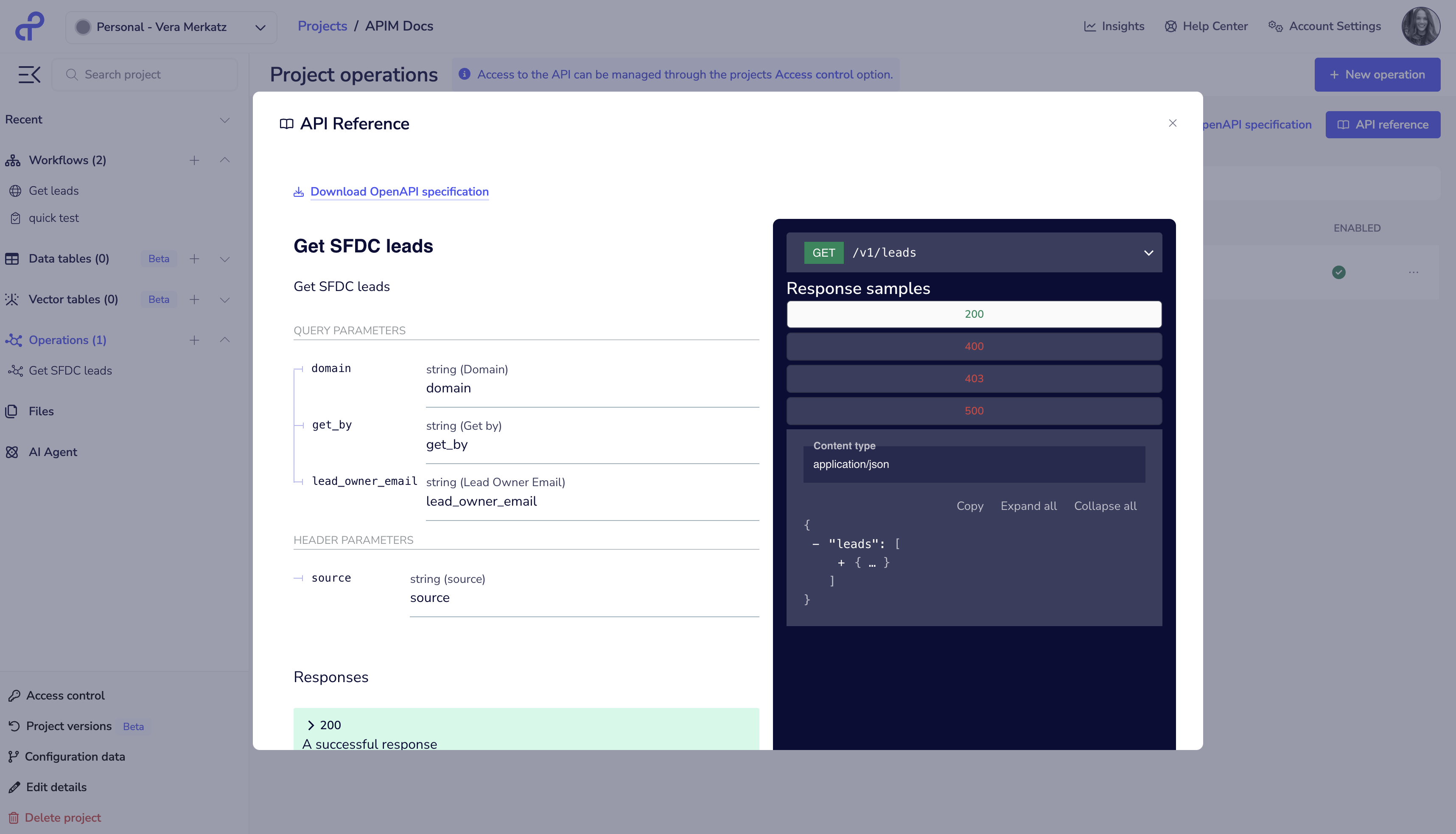 Api reference viewer 2