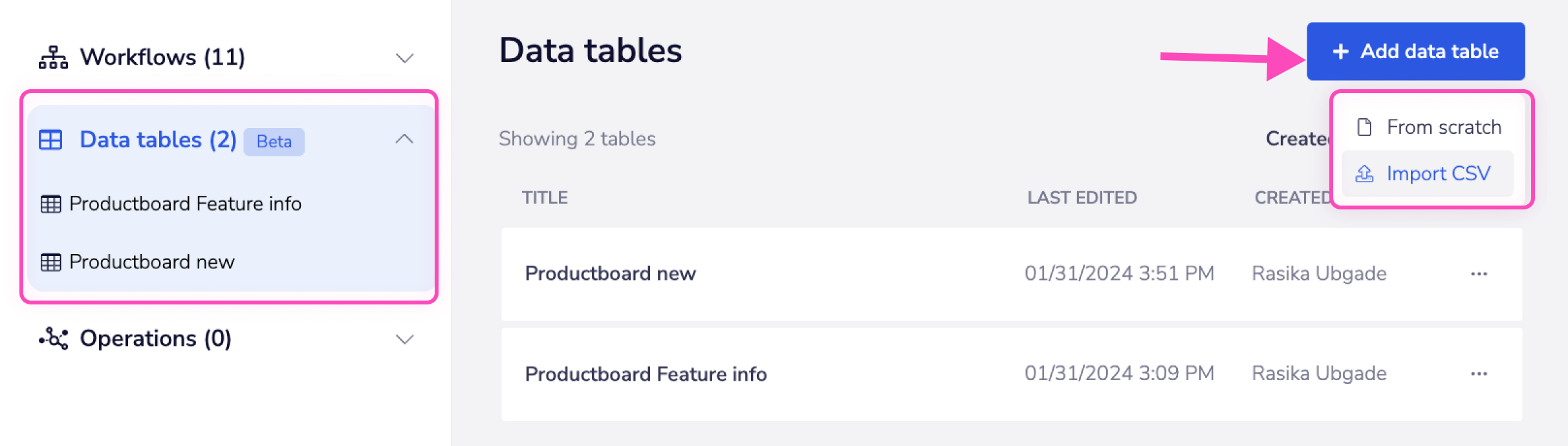 data-tables-project-list