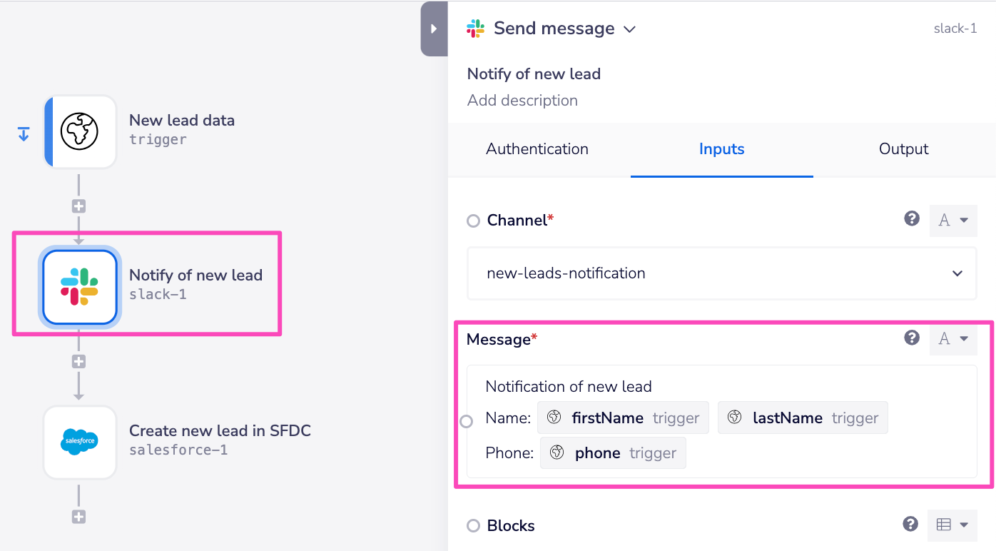 interpolated-mode-send-slack-message