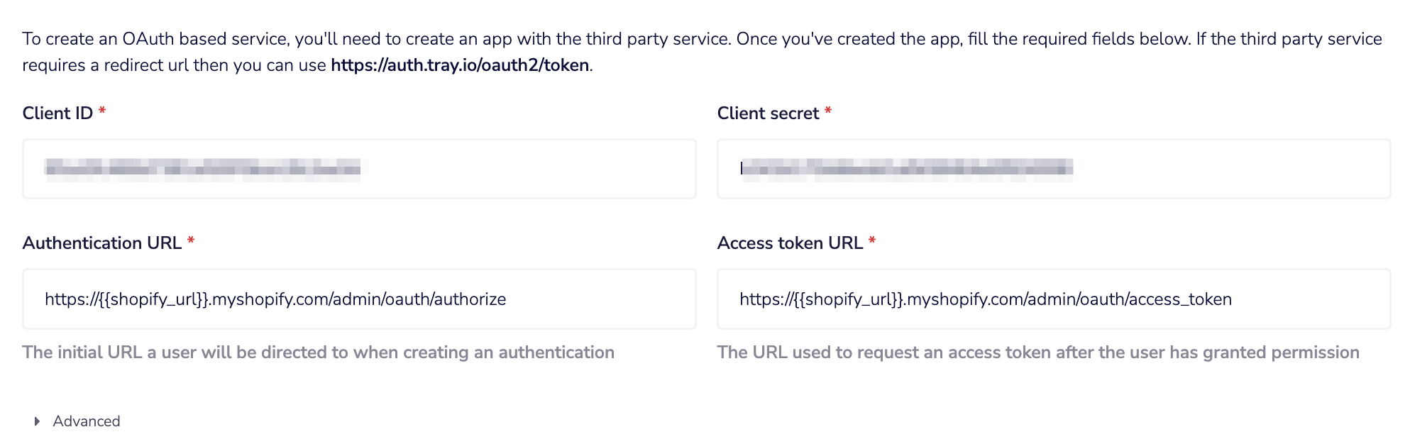 parameterization shopify