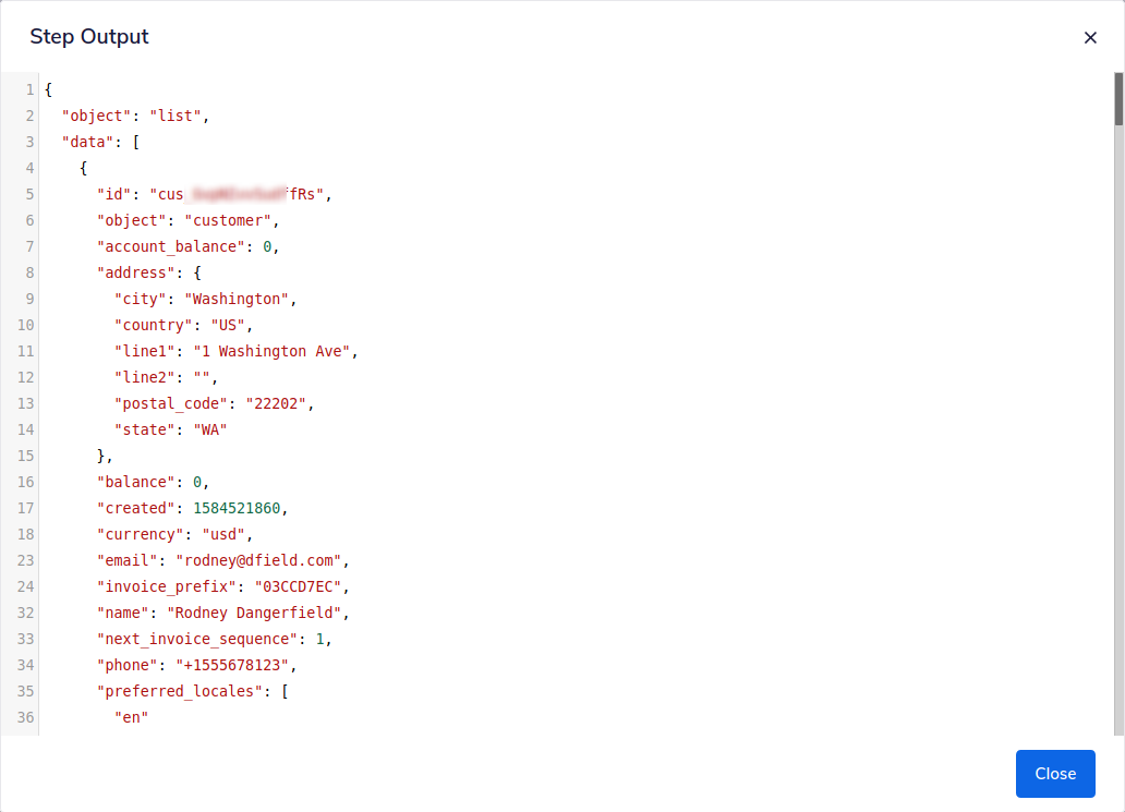 stripe-list-customers-output