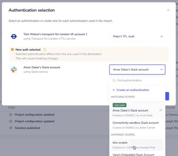 select-auth-categories