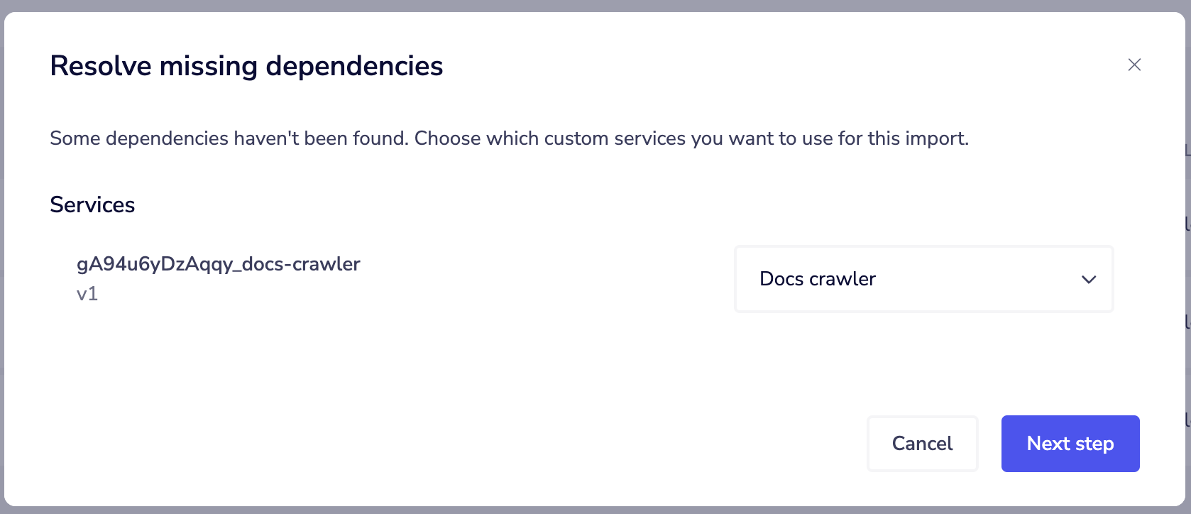 custom-service-mapping